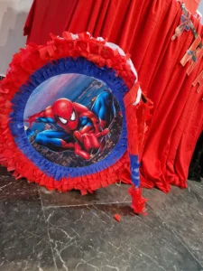 στολισμός πάρτυ με θέμα spiderman