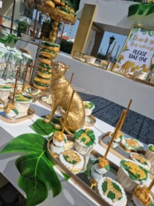 στολισμός βάπτισης για αγόρι με θεμα ζωάκια της ζούγκλας