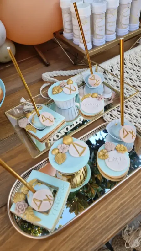 στολισμός βάπτισης Χριστόφορος & Δάφνη