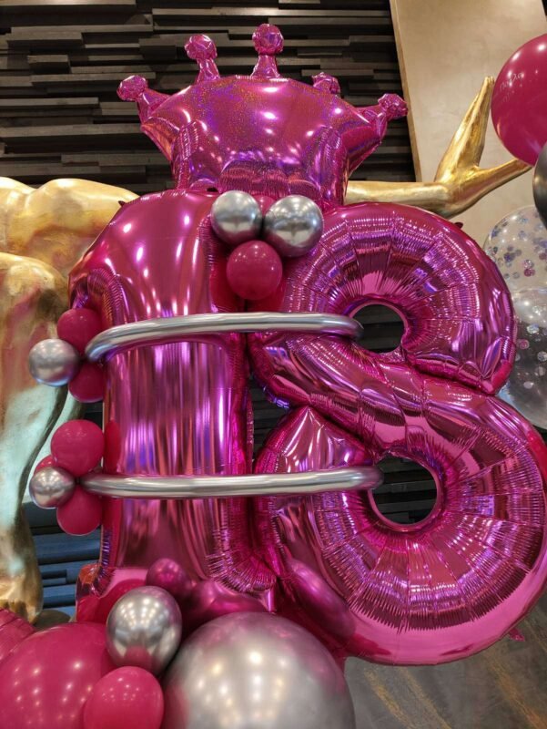 στολισμός γενεθλίων για 18 χρονών