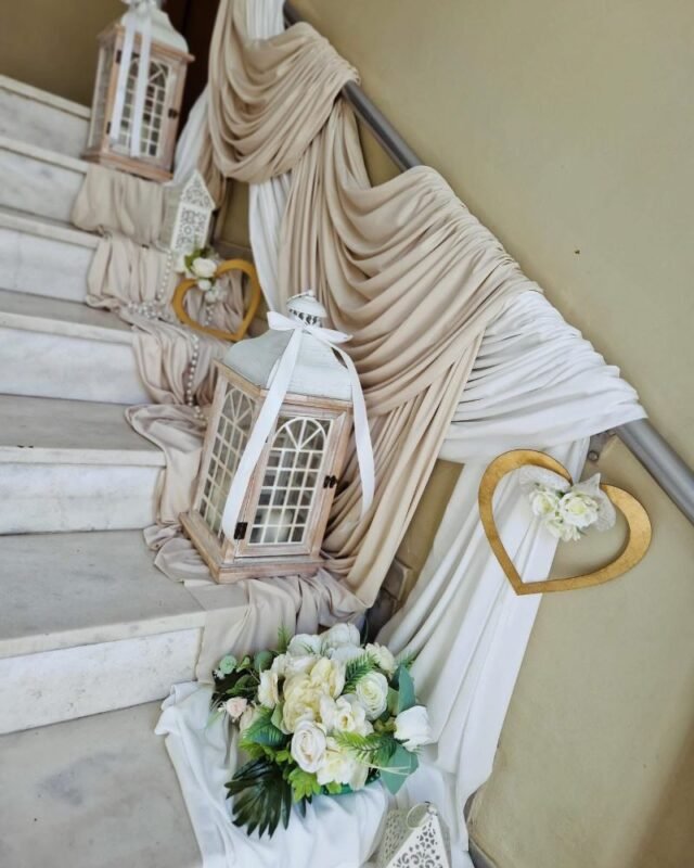 στολισμός γάμου Σταύρος & Αναστασία