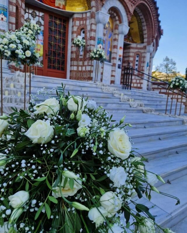 στολισμός γάμου Σταύρος & Αναστασία