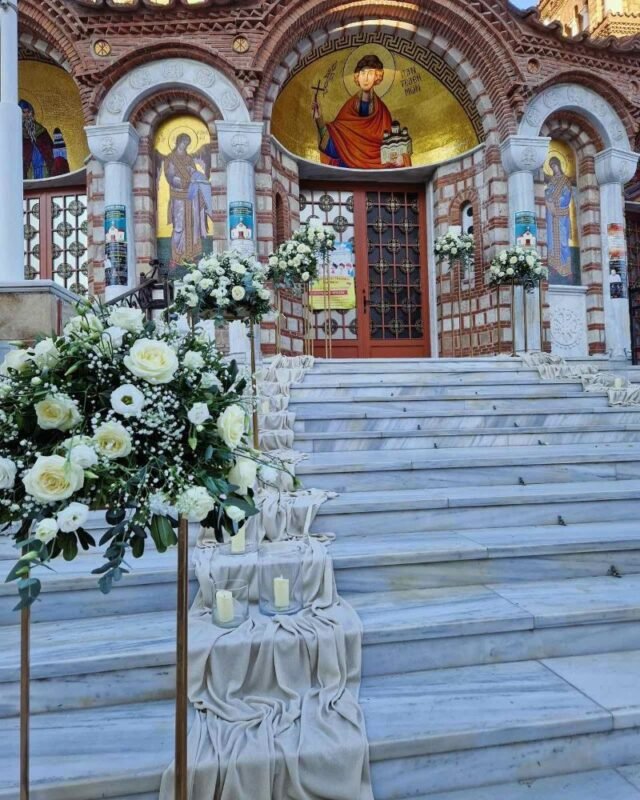 στολισμός γάμου Σταύρος & Αναστασία