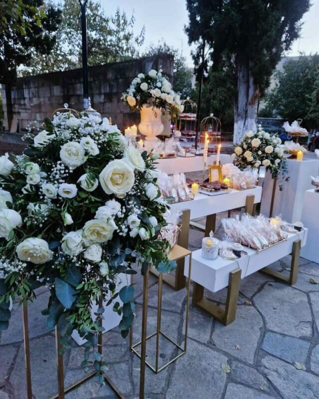 στολισμός γάμου Σταύρος & Αναστασία