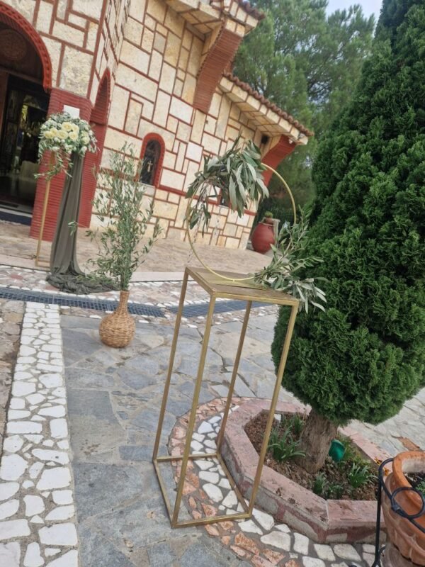 στολισμός γάμου με θέμα την ελιά