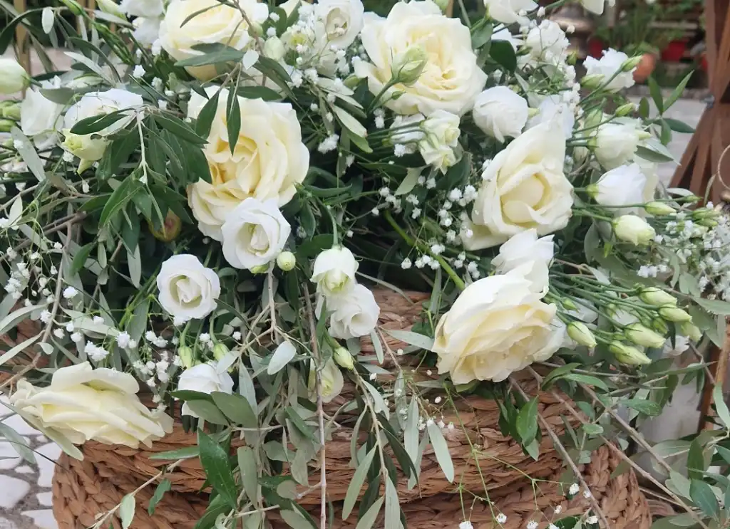 Στολισμός γάμου ελιά 1