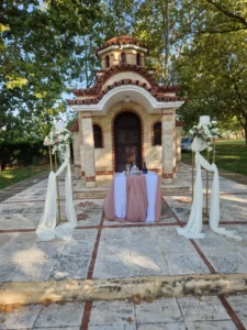 στολισμό γάμου σε σάπιο μήλο