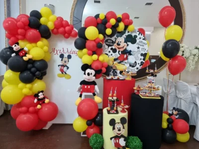 στολισμός γενεθλίων mickey mouse