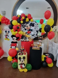 στολισμός γενεθλίων mickey mouse
