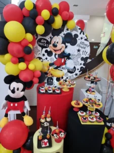 στολισμός γενεθλίων mickey mouse