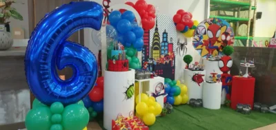 Στολισμός γενεθλίων spidey