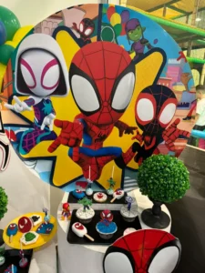 Στολισμός γενεθλίων spidey