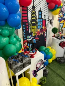 Στολισμός γενεθλίων spidey