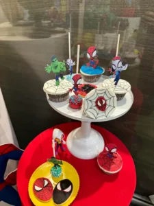 Στολισμός γενεθλίων spidey