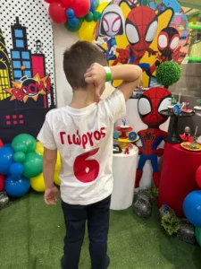 Στολισμός γενεθλίων spidey