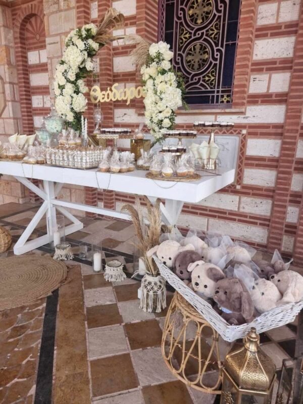 στολισμός βάπτισης Θεόδωρος