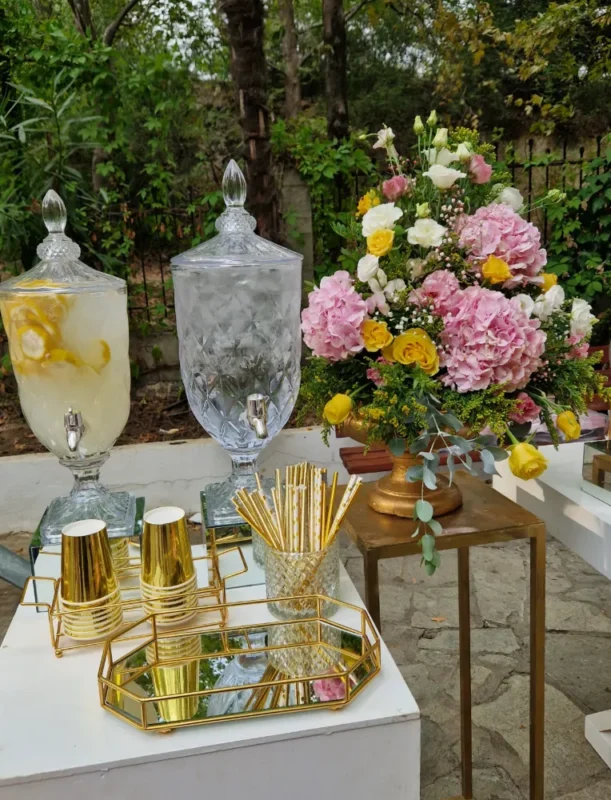 στολισμός βάπτισης με θέμα το άλογο