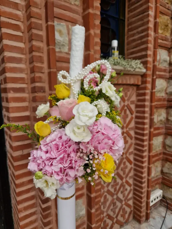 στολισμός βάπτισης με θέμα το άλογο