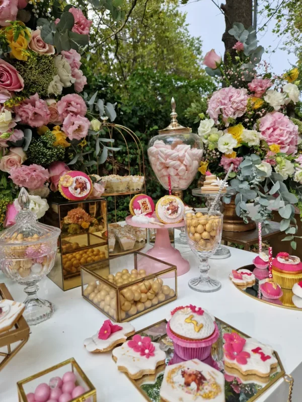 στολισμός βάπτισης με θέμα το άλογο