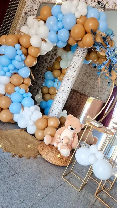 στολισμός βάφτισης αρκουδάκι