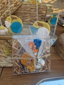 στολισμός βάπτισης boho