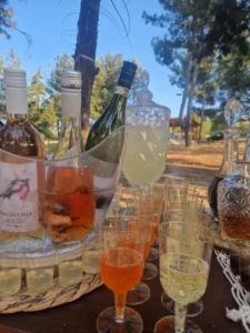 στολισμός βάπτισης boho