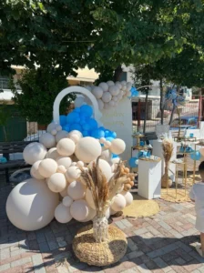 στολισμός βάπτισης Τιμόθεος Ιωάννης