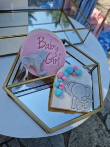 στολισμός βάπτισης για δίδυμα