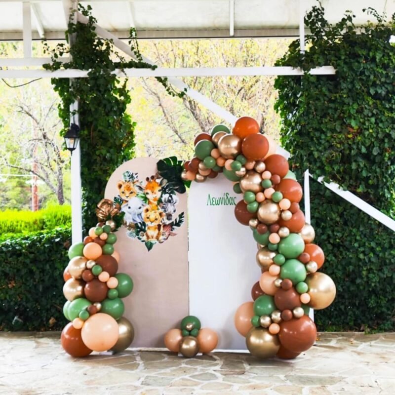 στολισμός βάπτισης λιονταράκι