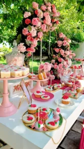 στολισμός βάφτισης με λουλούδια