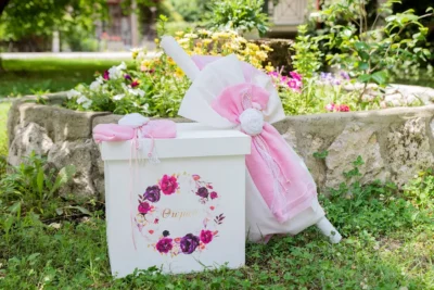 στολισμός βάφτισης με λουλούδια