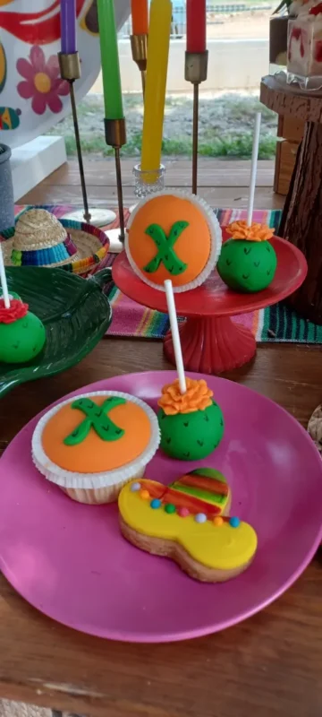 στολισμός βάπτισης για αγόρι με θέμα το Μεξικό