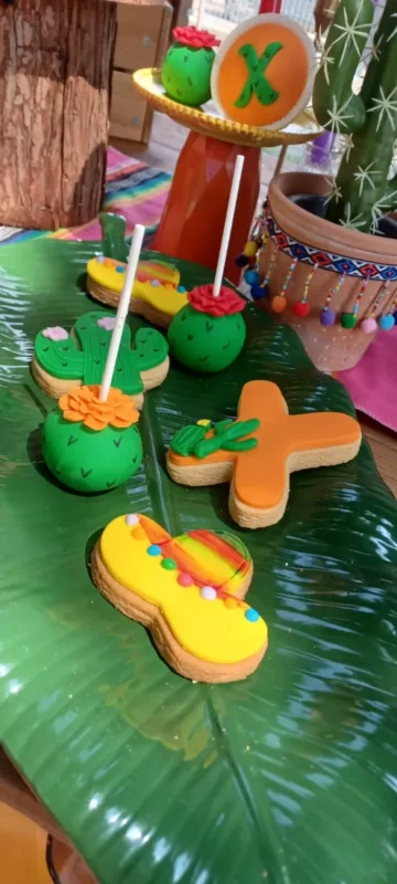 στολισμός βάπτισης για αγόρι με θέμα το Μεξικό