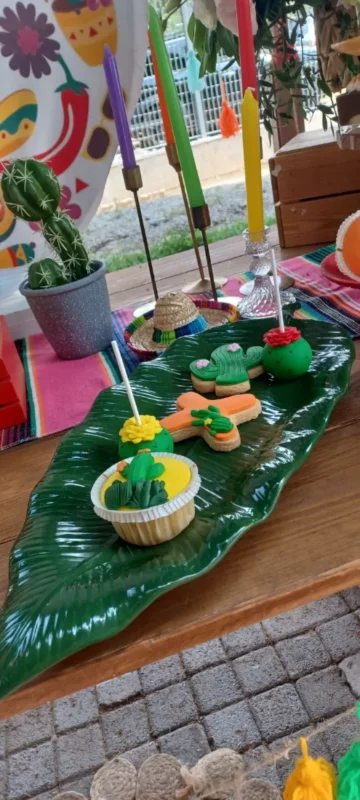 στολισμός βάπτισης για αγόρι με θέμα το Μεξικό