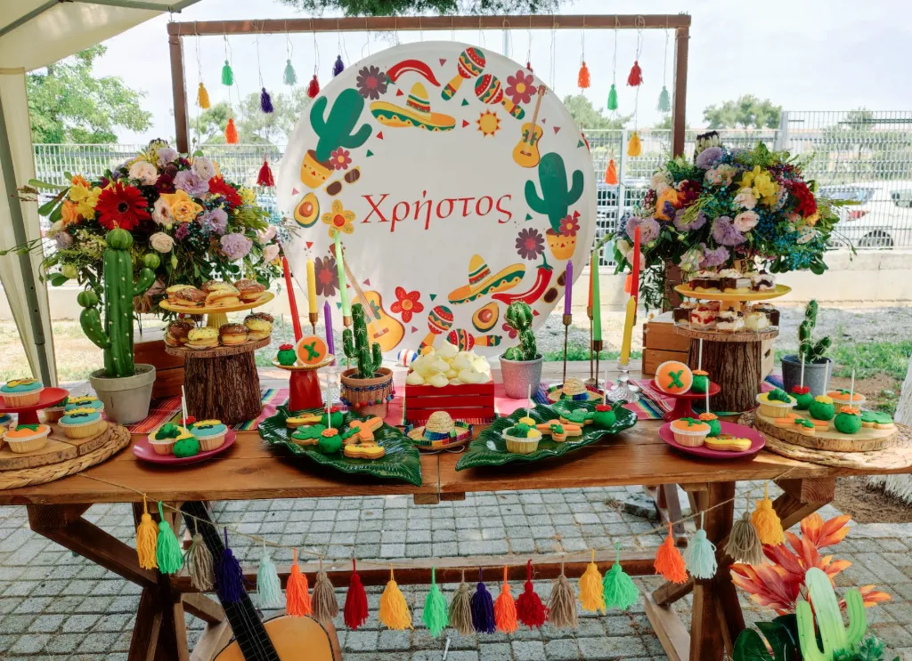 Στολισμός βάπτισης Μεξικό