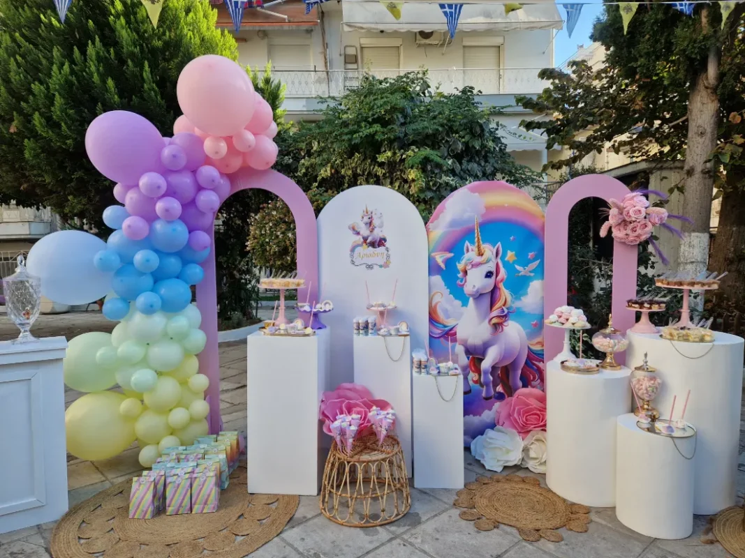 στολισμος βαπτισης μονόκερος