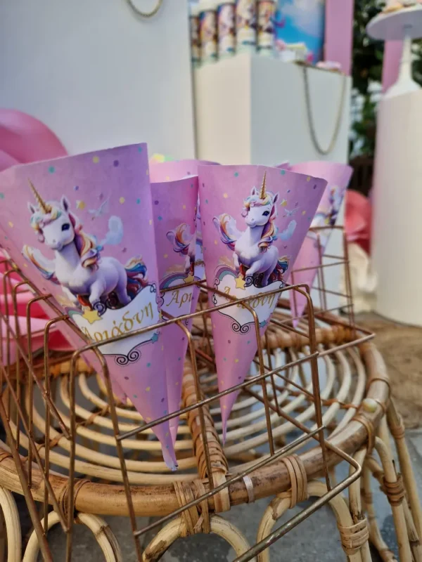 στολισμος βαπτισης μονόκερος