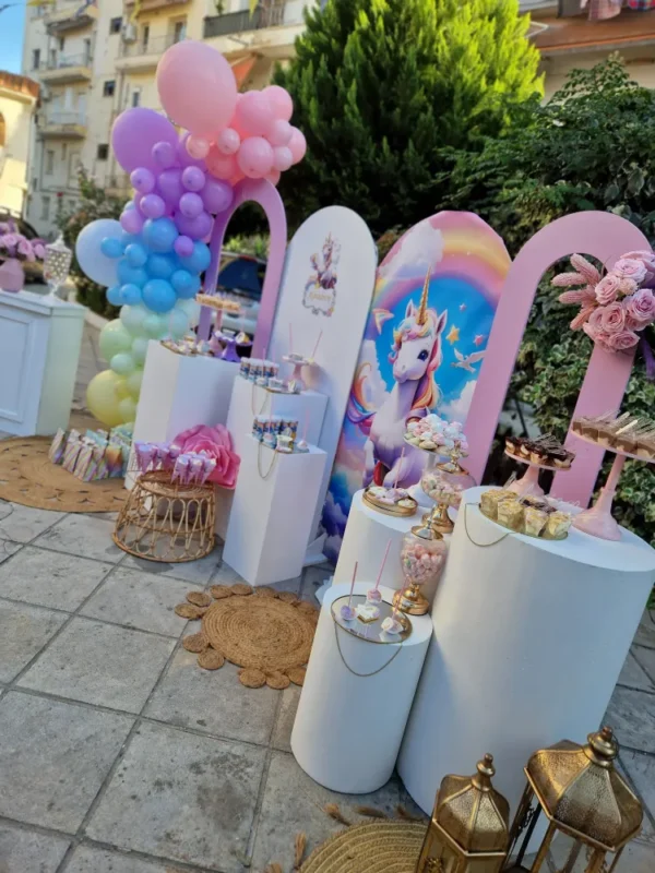 στολισμος βαπτισης μονόκερος