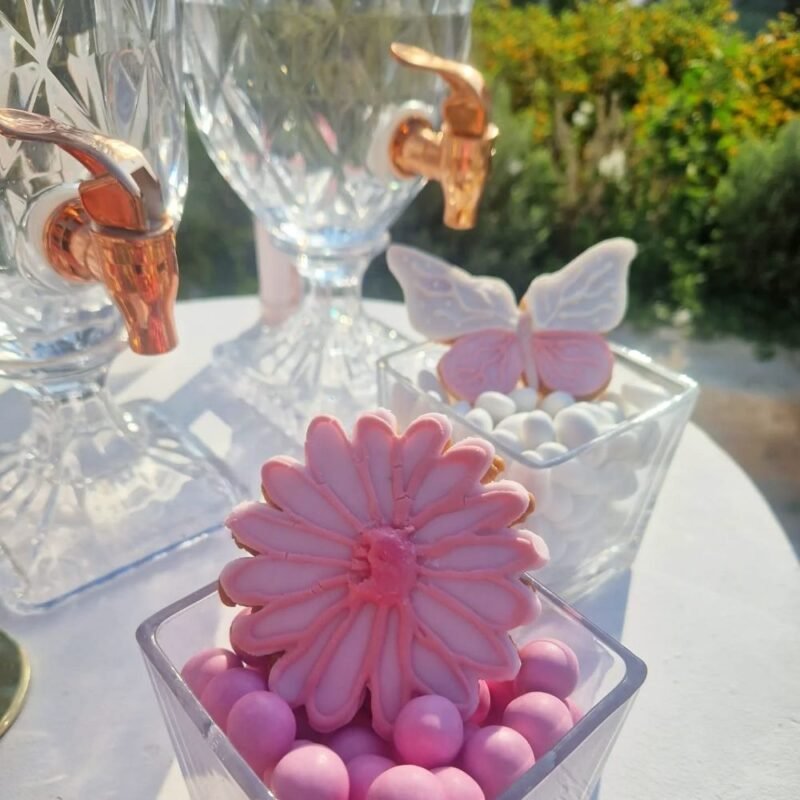 στολισμός βάπτισης πεταλούδα 3