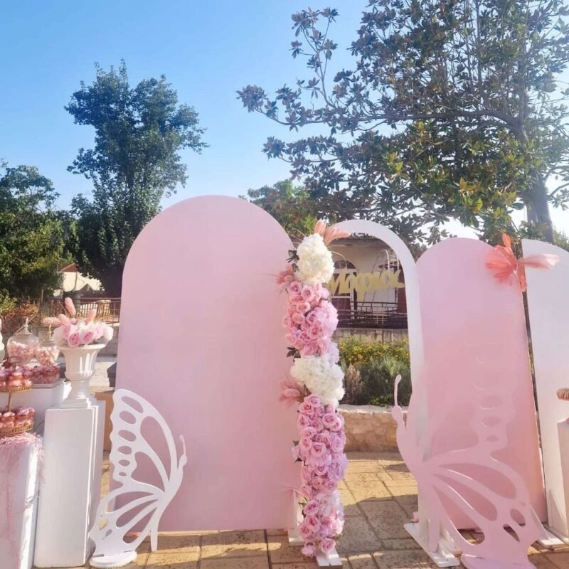 στολισμός βάπτισης πεταλούδα 3