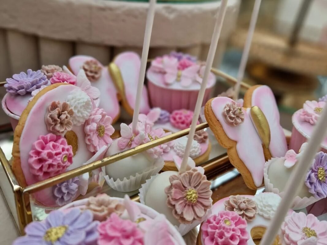 στολισμός βάπτισης πεταλούδα