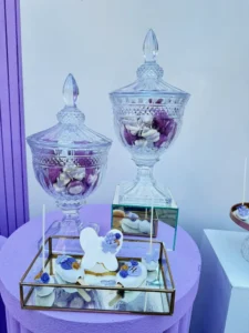 στολισμός βάφτισης με θέμα την πεταλούδα