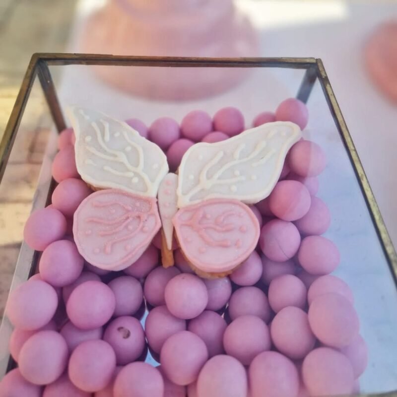 στολισμός βάπτισης πεταλούδα 3