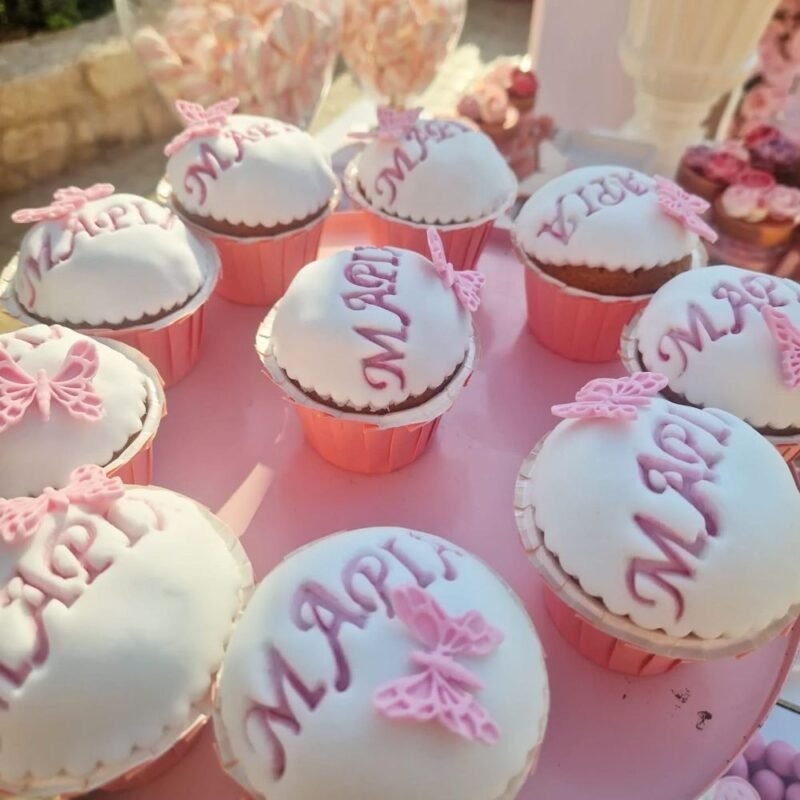 στολισμός βάπτισης πεταλούδα 3