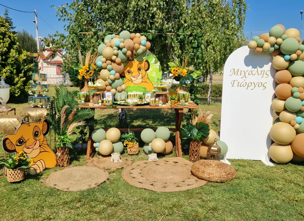 Στολισμός βάπτισης σίμπα 1