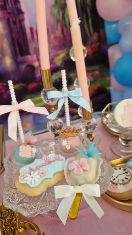 στολισμός βάπτισης σταχτοπούτα