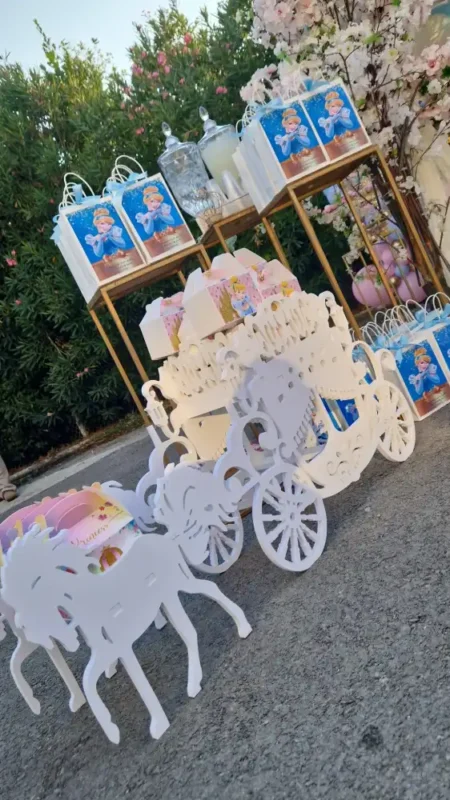 στολισμός βάπτισης σταχτοπούτα