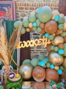 στολισμός βάπτισης ζωάκια του δάσους