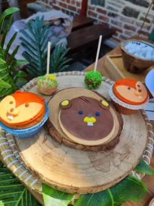 στολισμός βάπτισης ζωάκια του δάσους