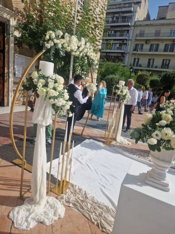 στολισμός για γαμοβάφτιση